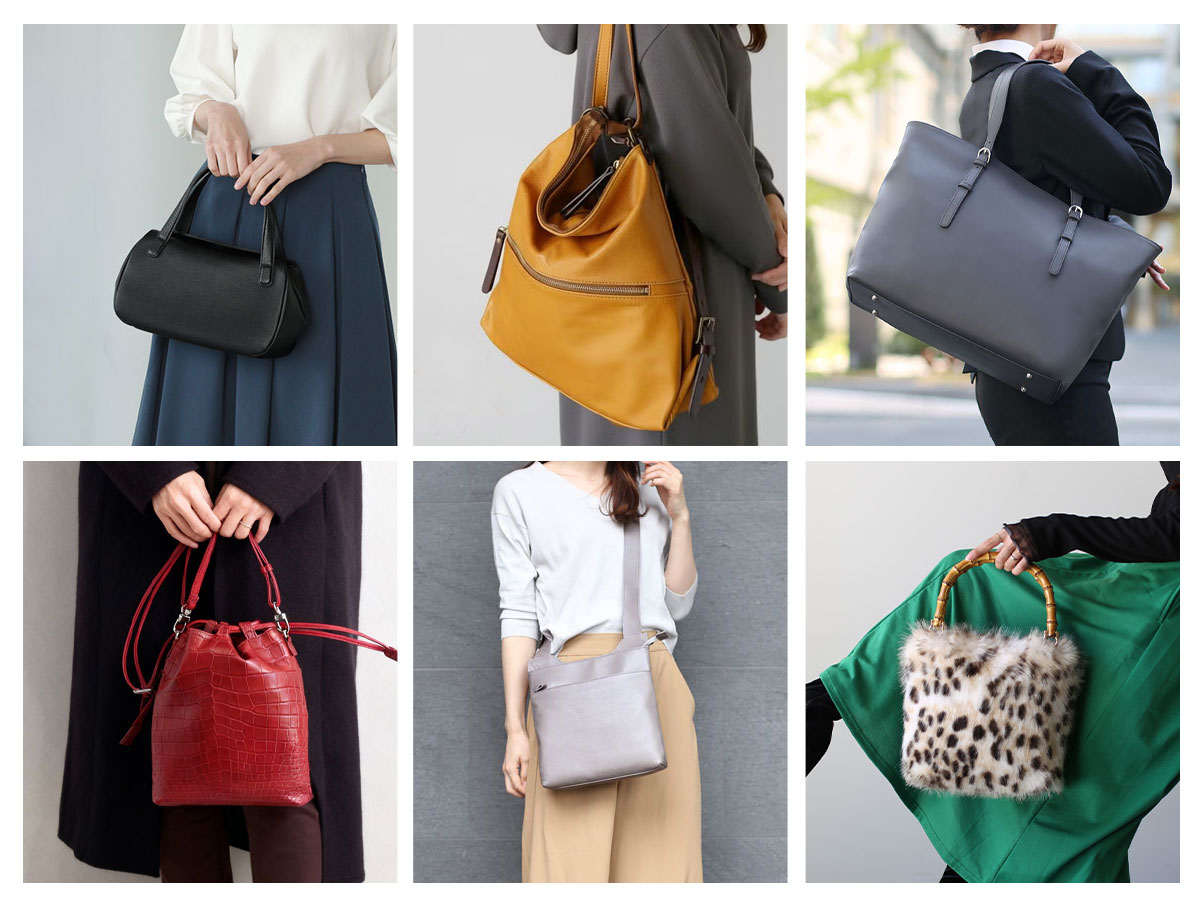 大人女性向け本革レディースバッグ