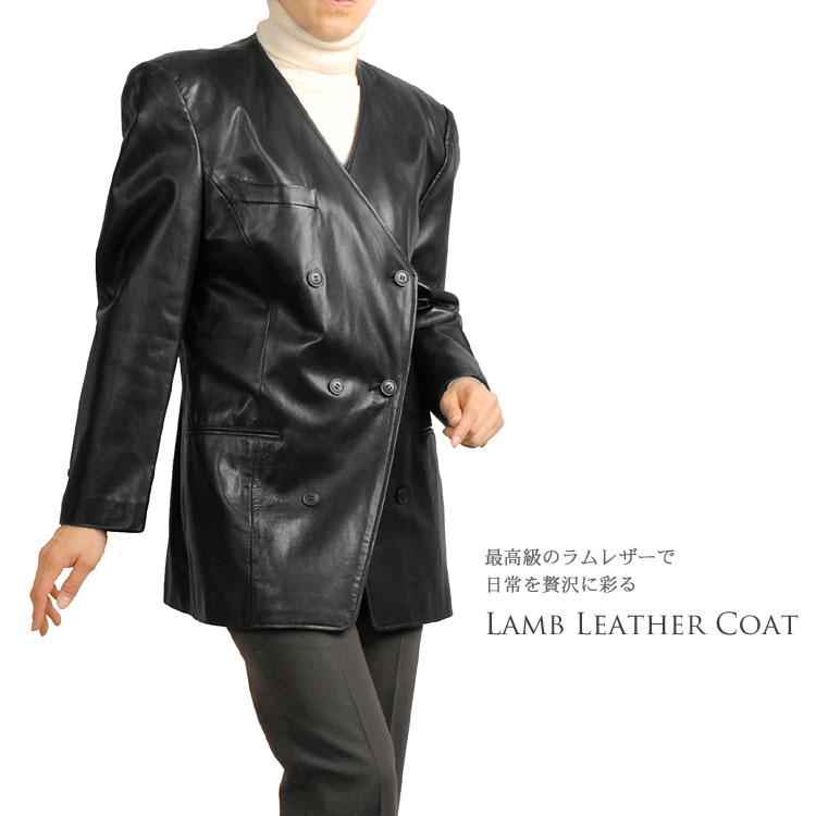 レザーコート ラムレザー