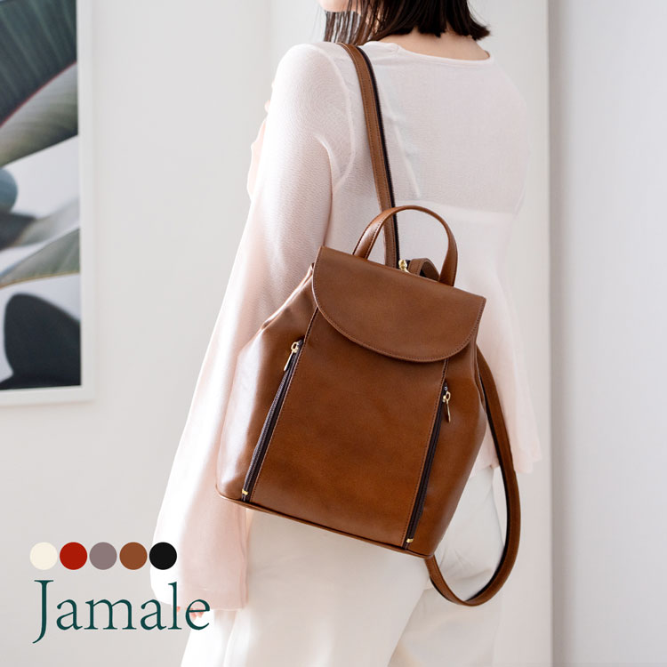 本革 レディース リュック 2way 軽量 ガーベラ Jamale 日本製