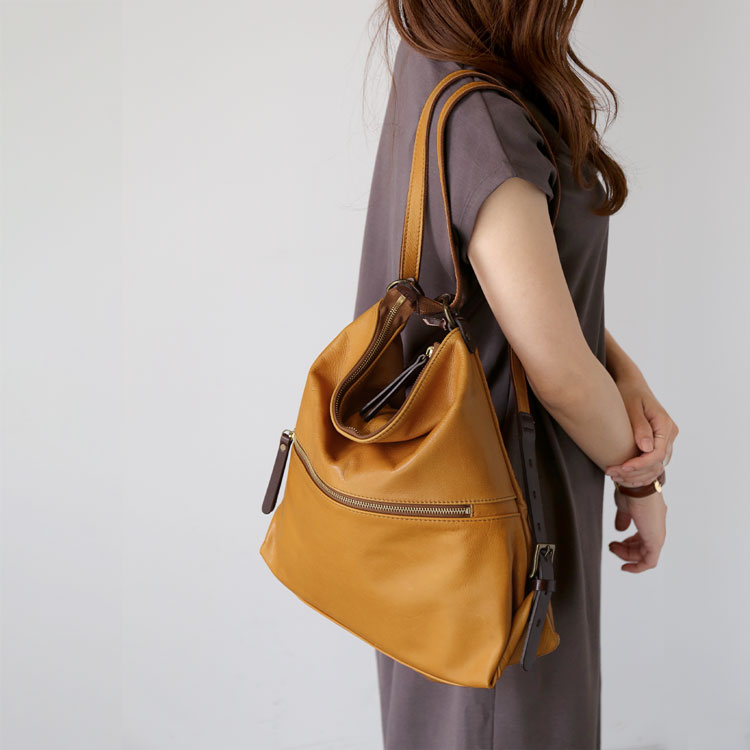 本革 2wayバッグ レディース