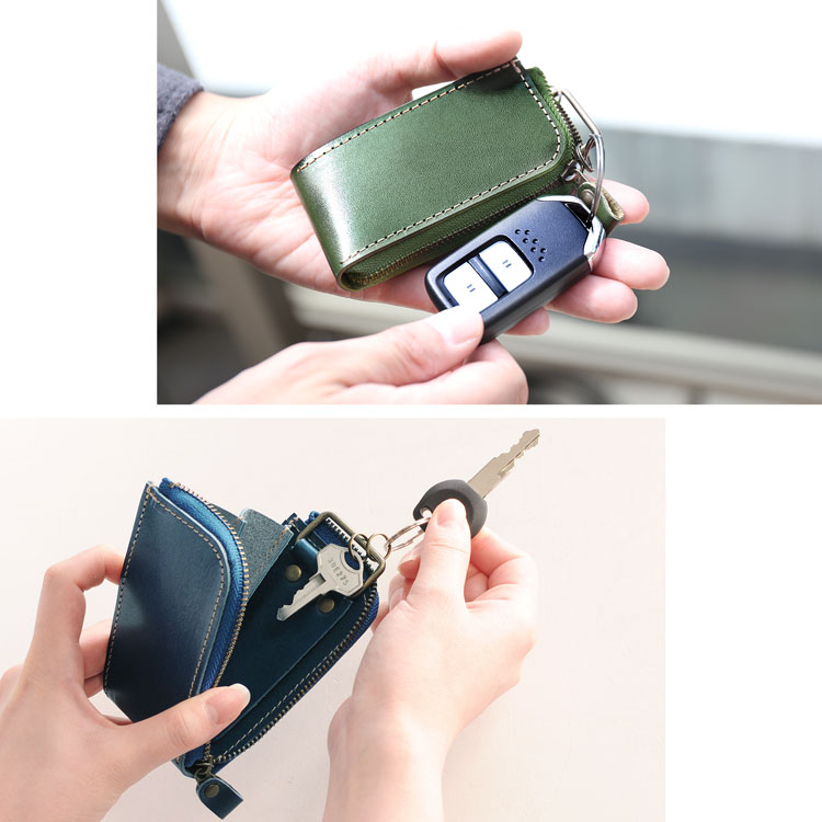 栃木レザースマートキーケース