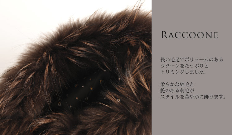 BALMAIN ケープ　ジャケット　ラクーン