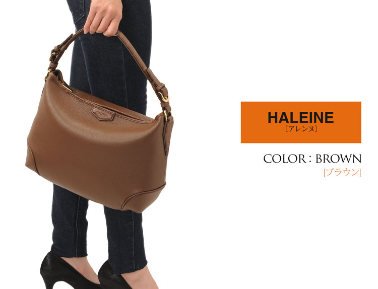 HALEINE [アレンヌ] ダイヤモンド パイソン ハンドバッグ レディース