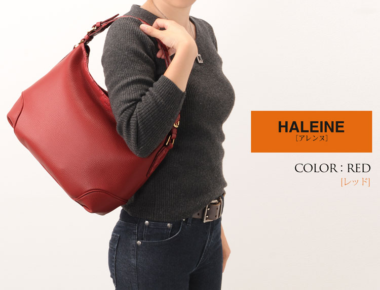 HALEINE [アレンヌ] ダイヤモンド パイソン ハンドバッグ レディース