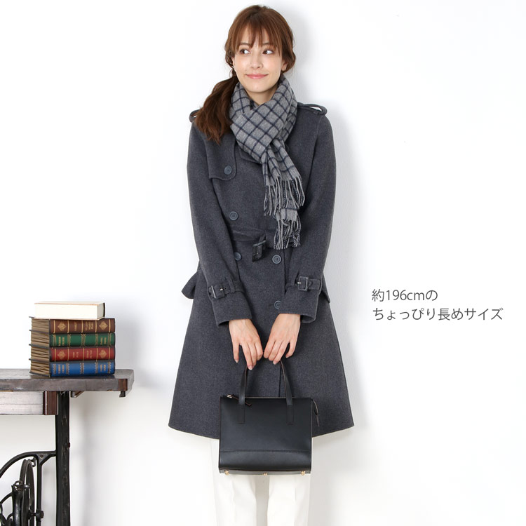 カシミヤ 100% マフラー ウインドウペン チェック 上品