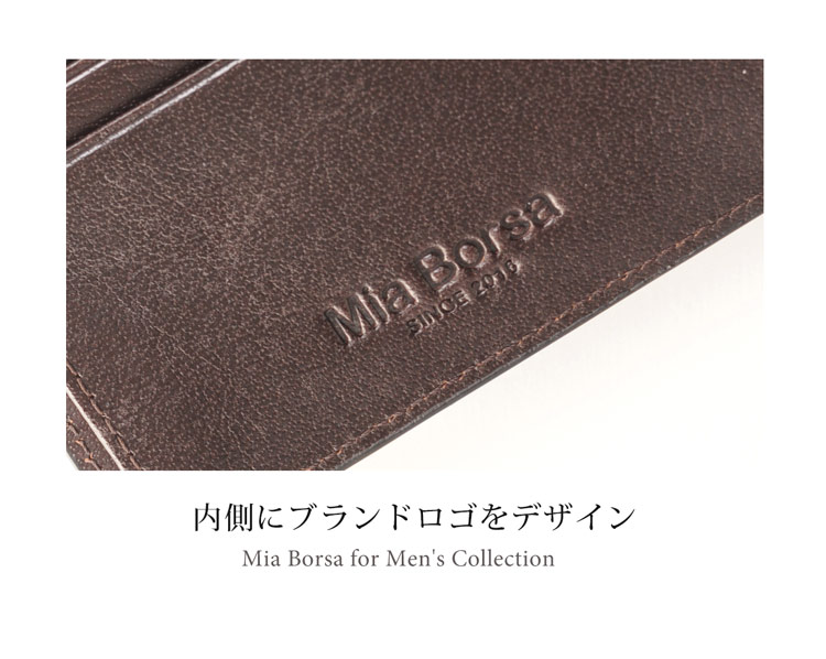 牛革 二つ折り 財布