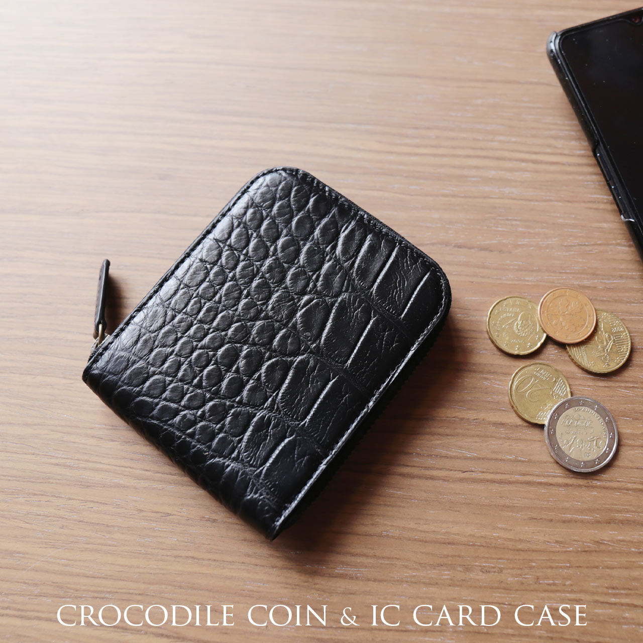 クロコダイル 小銭入れ ミニ財布