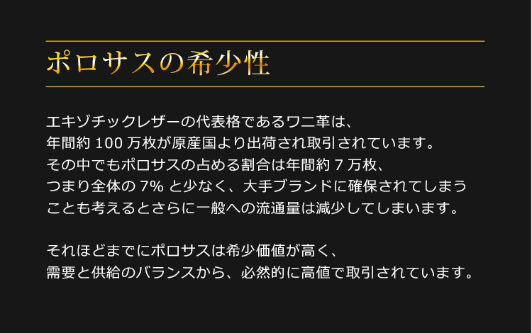 スモール クロコダイル とは