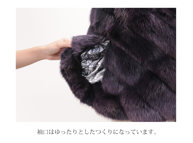 セーブル ケープ ジャケット ポンチョ