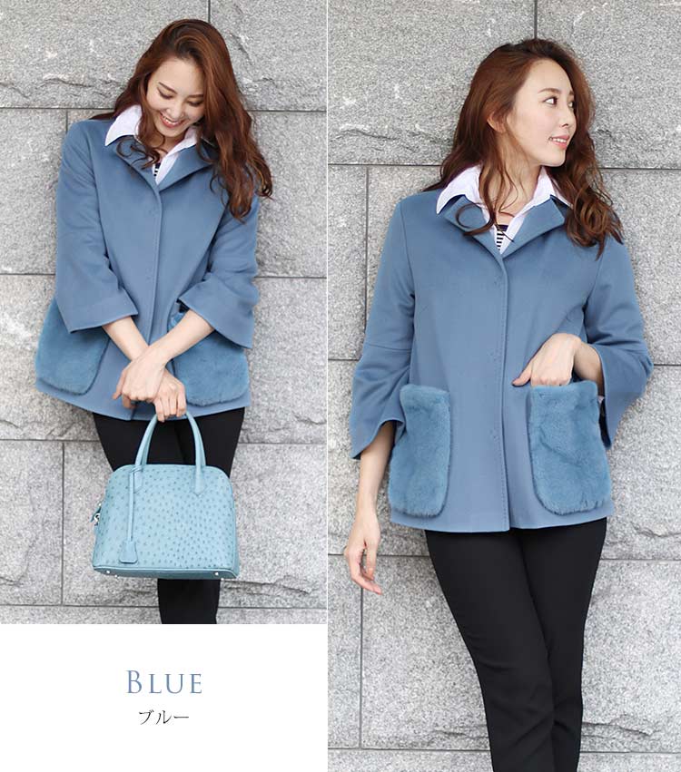 カシミヤ混 コート loro piana ウール ゆったり