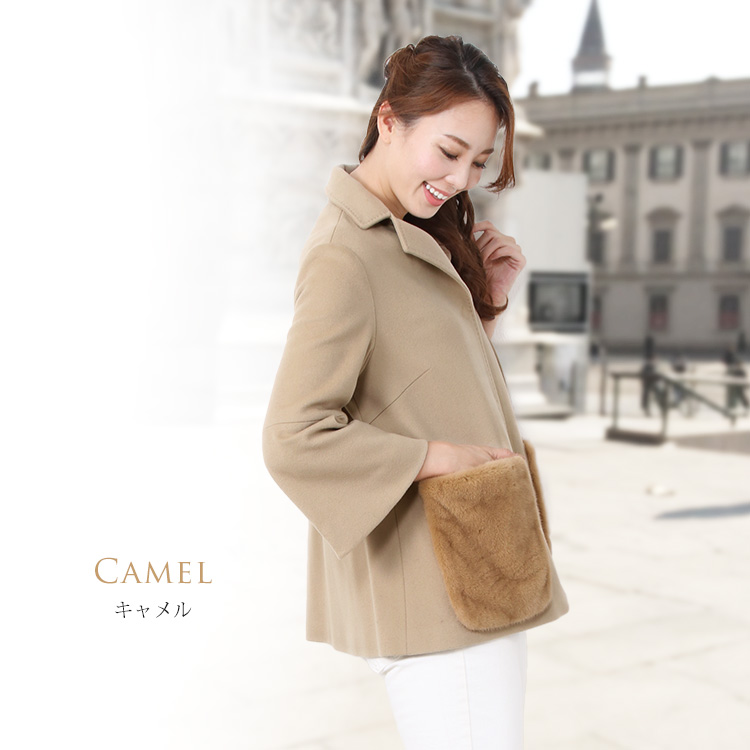 カシミヤ混 コート loro piana ウール ゆったり