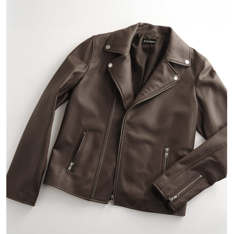 ラム レザー ジャケット ダブル ライダース レディース