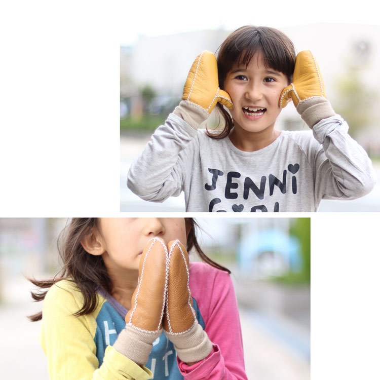 子供用ムートングローブ