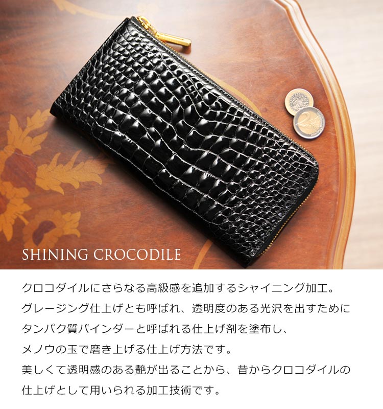 グレージング 艶 クロコダイル