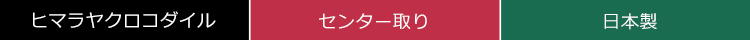 ヒマラヤ クロコダイル ハンドバッグ センター取り