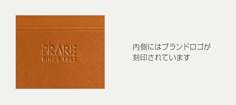 PRAIRIE[プレリー] コードバン 馬革 二つ折り 財布 折りサイフ / メンズ