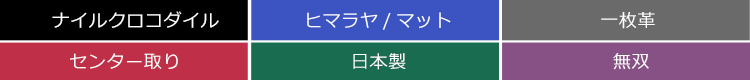 クロコダイル 折り財布
