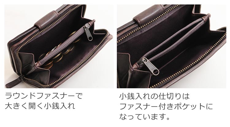 牛革 本革 メッシュ 折り財布