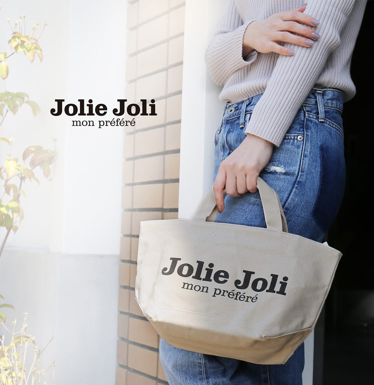 スカーフ 付き かわいい トートバッグ レディース Jolie Joli