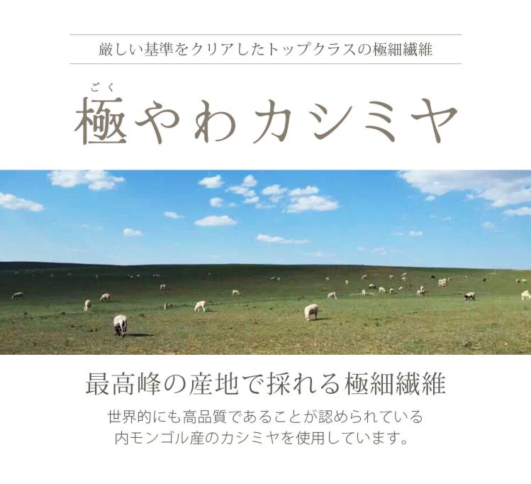 カシミア 100% 極やわカシミヤ ベイビーカシミヤ