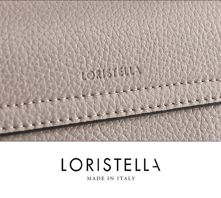LORISTELLA ロリステッラ 牛革 バッグ 開閉 開け方 金具