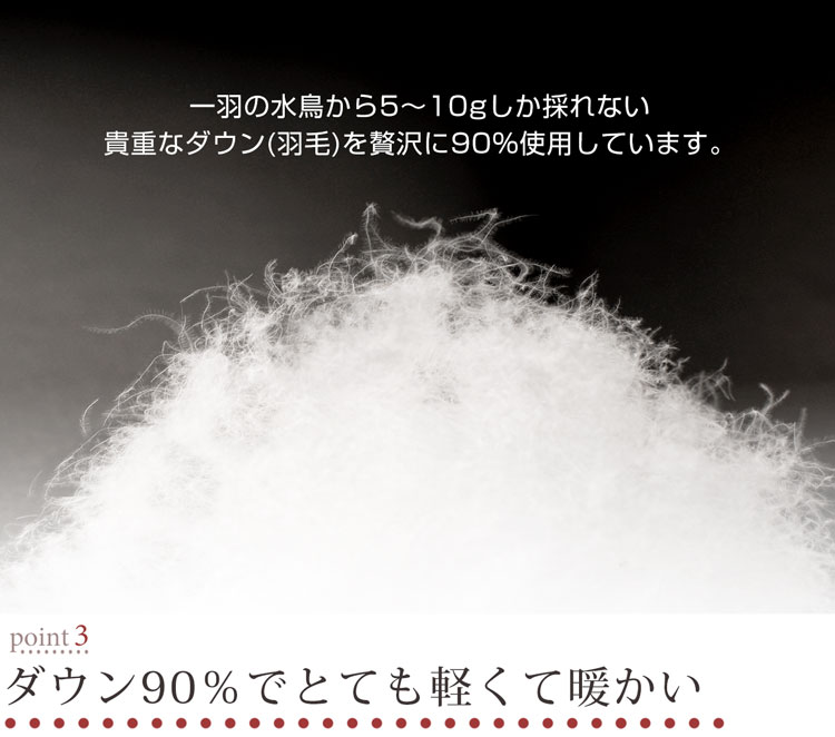 ダウン90%