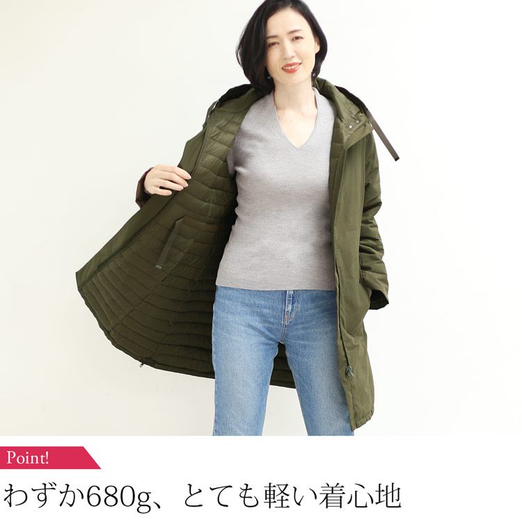 軽量 ダウンコート