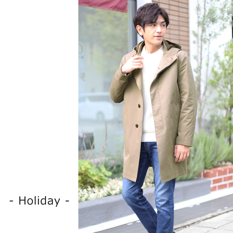 休日メンズコート