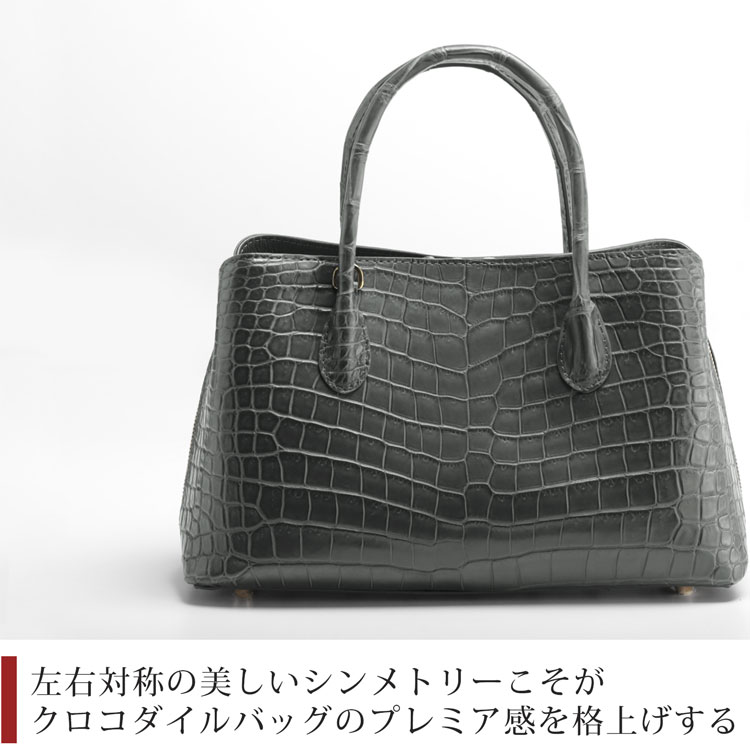 センター取りのスモールクロコダイル