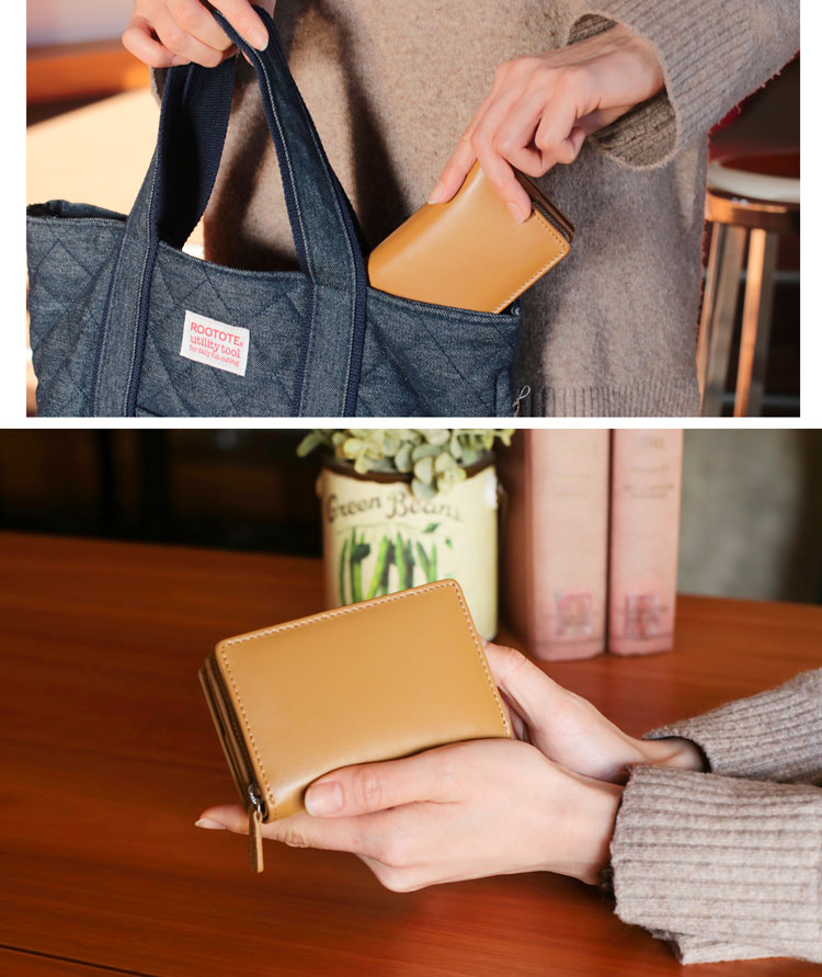 牛革 キーケース 財布 スマートキー 一体型