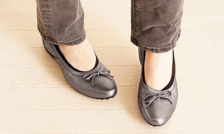 痛くない バレエシューズ