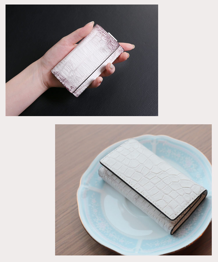 ヒマラヤ クロコダイル キーケース オシャレ 高級