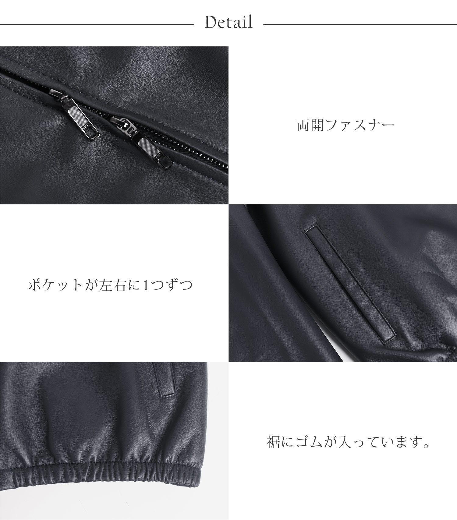 レザー パーカー  本革 ラムレザー