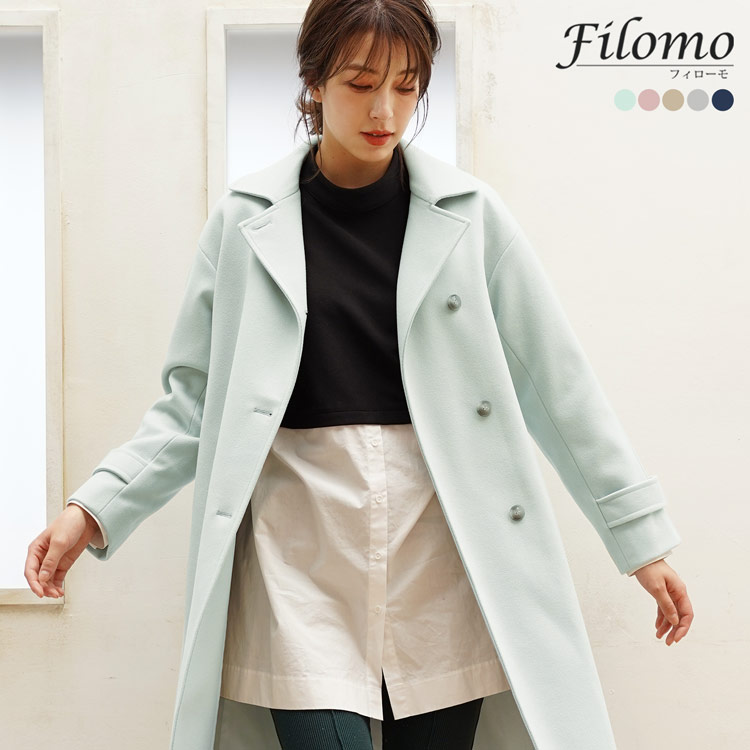 Filomo ウールタッチ チェスターコート