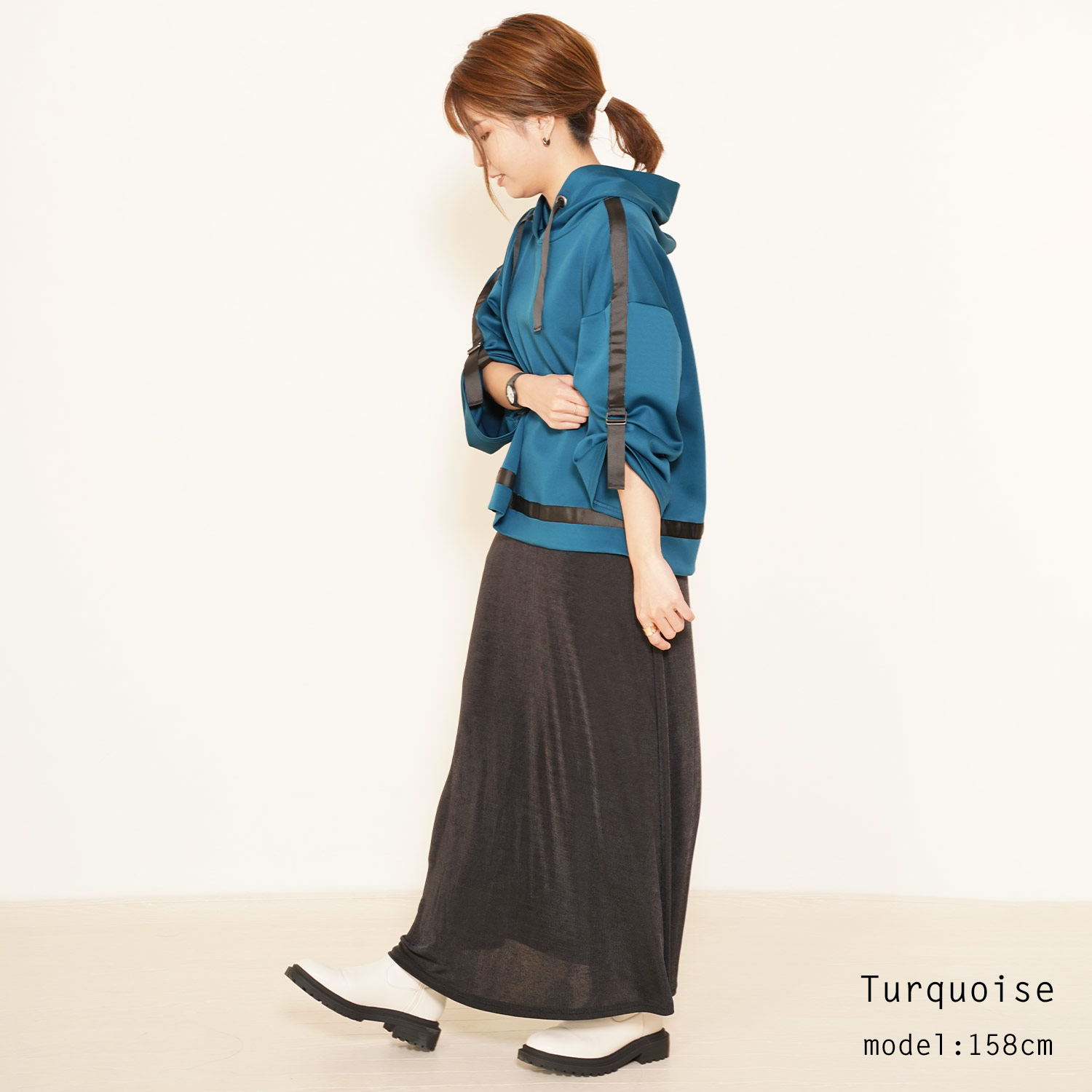 ダンボールニット ターコイズ