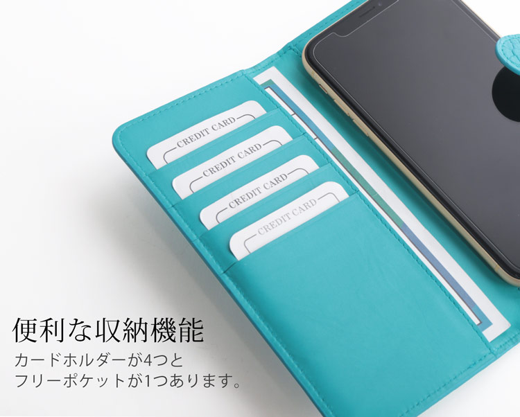 クロコダイル スマホケース カード ポケット