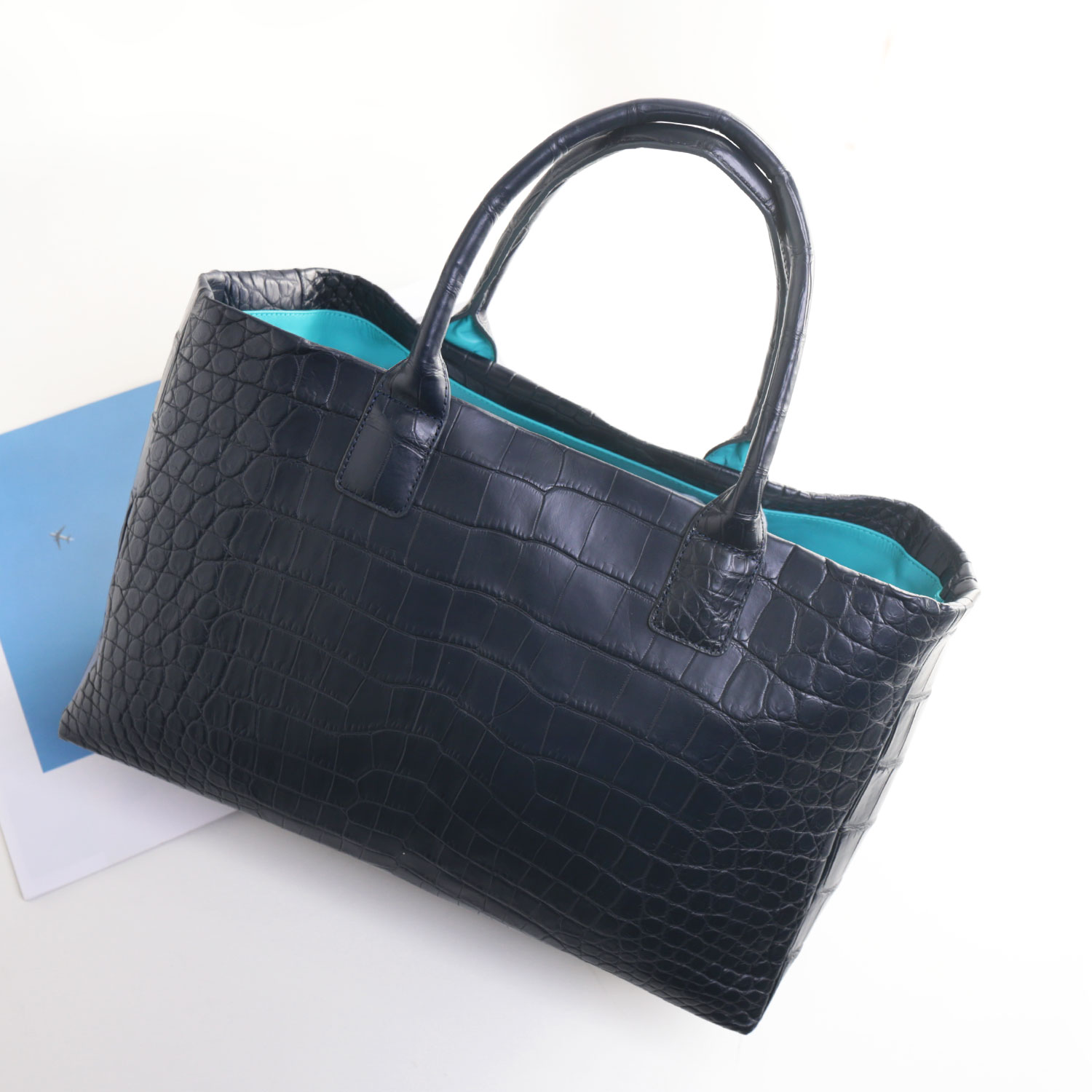 クロコダイルA4トートバッグ