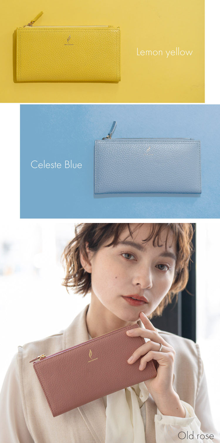 mieno 本革 薄型 長財布 ブランド スリム 使いやすい