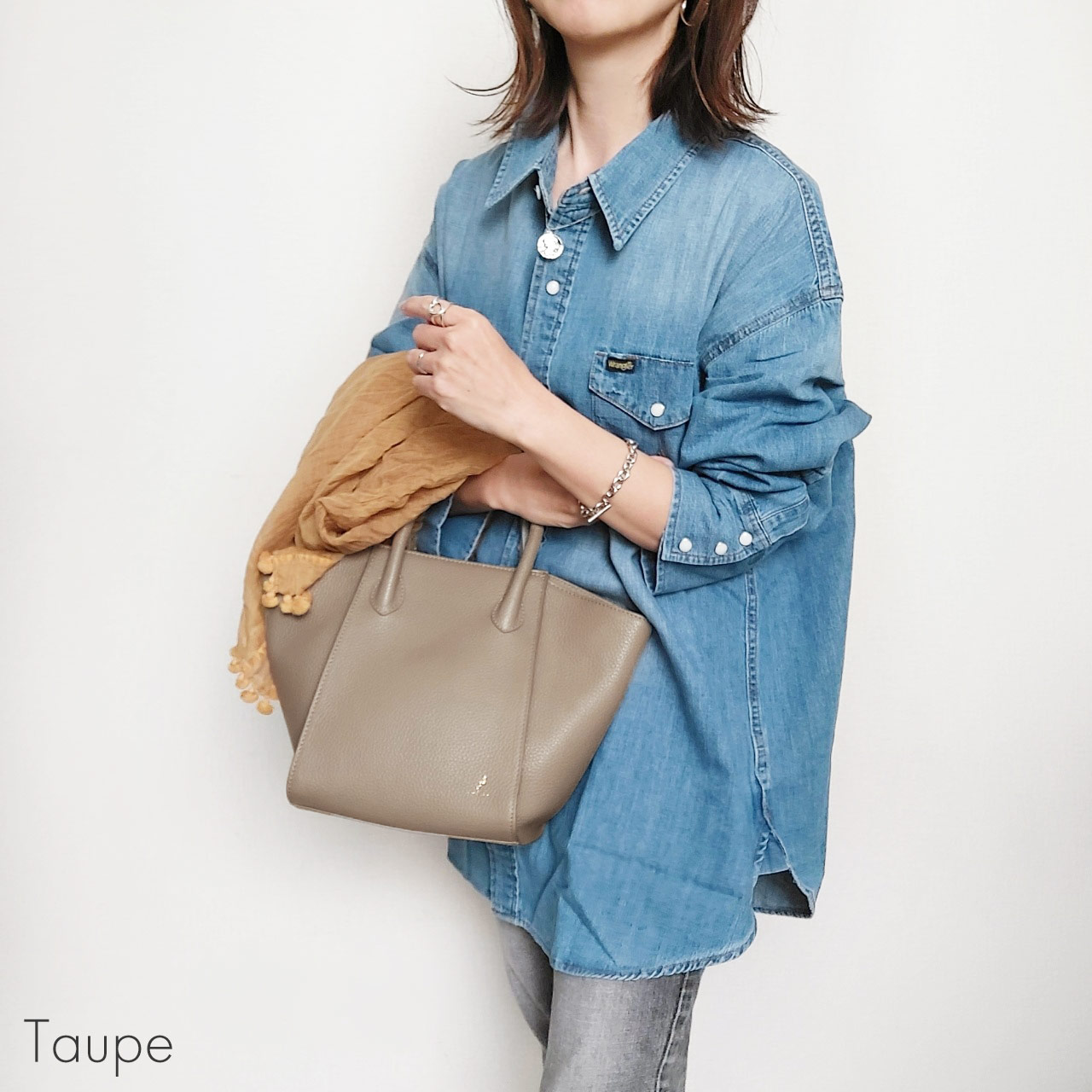 本革 バッグ aco コラボ トープ
