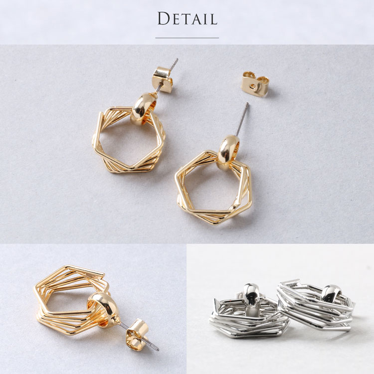 ペンタゴン キャッチ ピアス