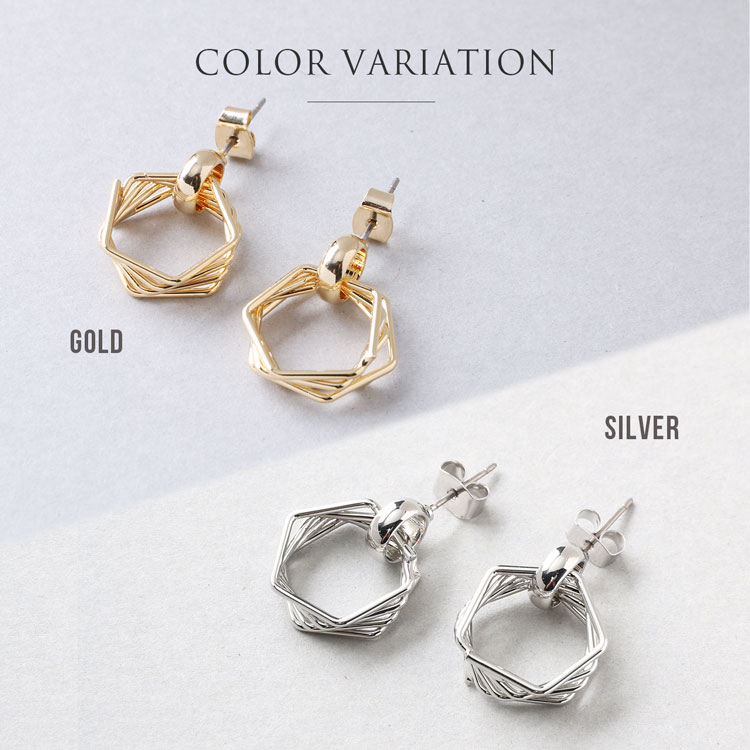 ペンタゴン キャッチ ピアス