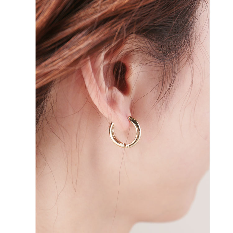 ニッケルフリー フープ ピアス