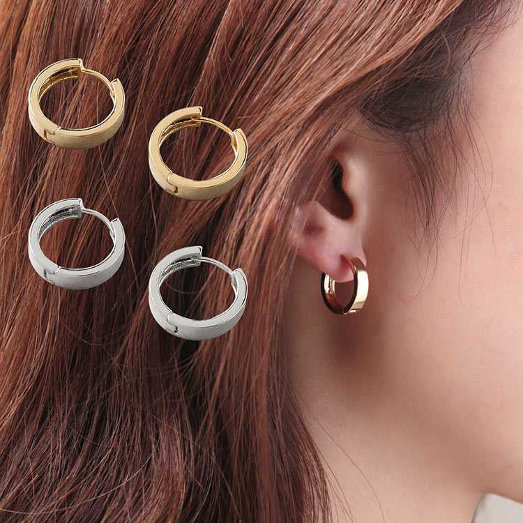 ニッケル フリー フープ ピアス