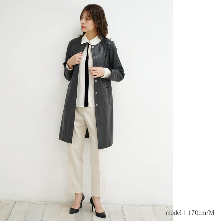 ラムレザーコート