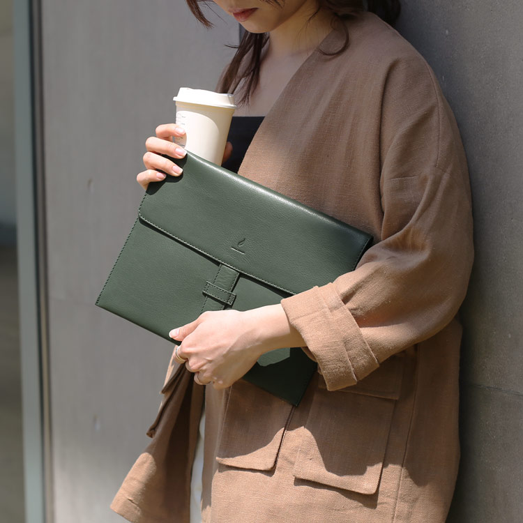 本革 タブレットケース mieno