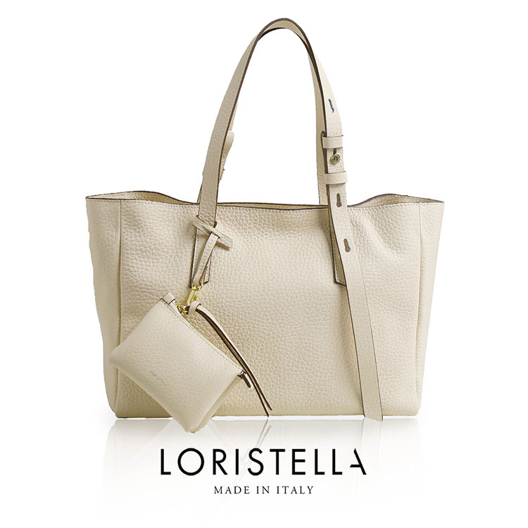 イタリア製 ブランド LORISTELLA 牛革 トートバッグ レディース