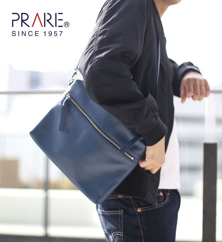 ショルダーバッグ クラッチバッグ 2way バッグ プレリー PRAIRIE 日本製