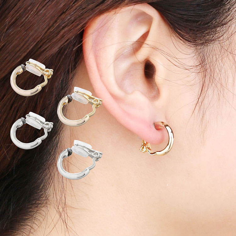 シンプル フープ イヤリング 2mm