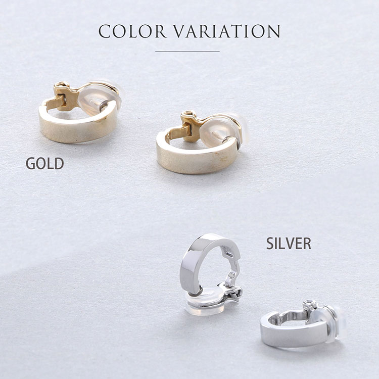シンプル フープ イヤリング 3mm
