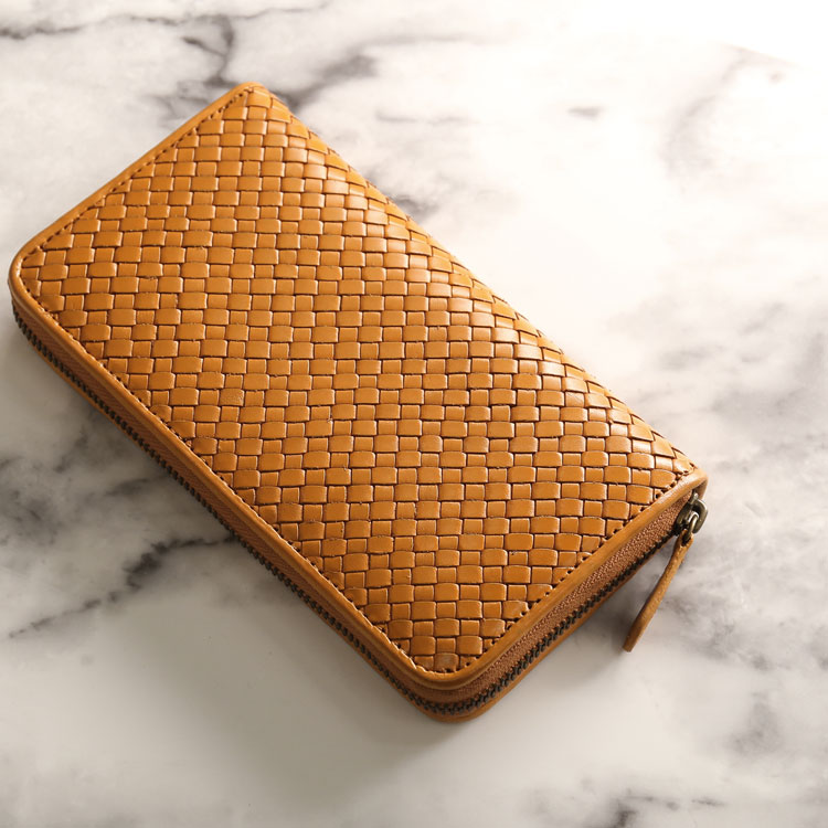 キャメル 長財布 doob london